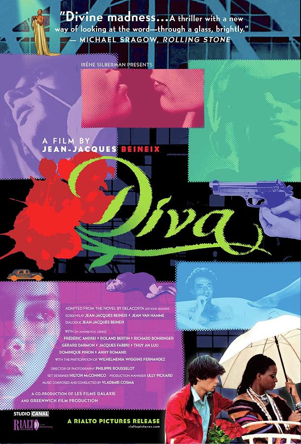 Diva, 1981 Mixed Media by Movie World Posters
