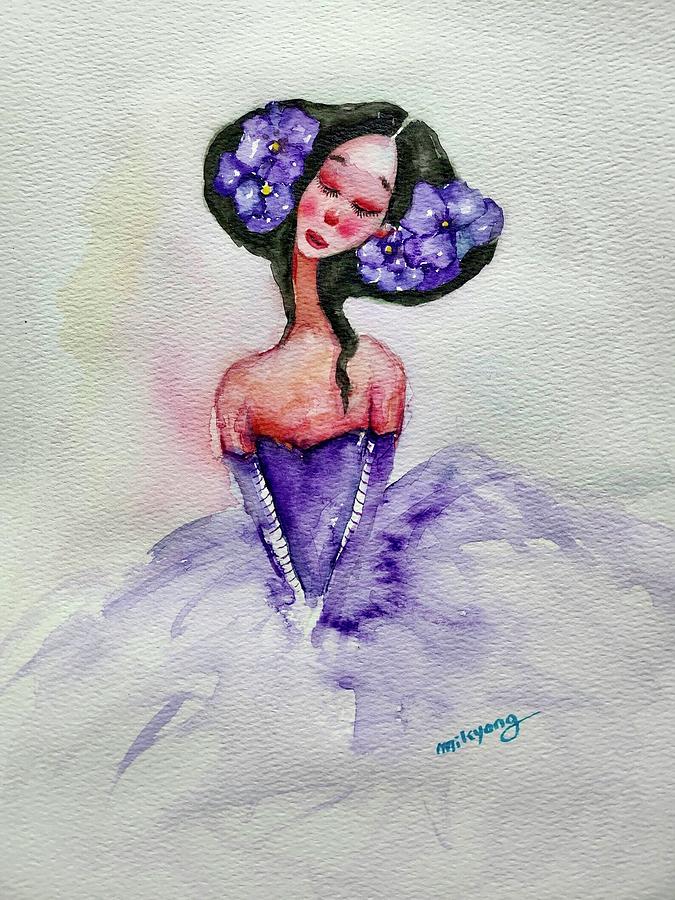Diva Painting by Mikyong Rodgers