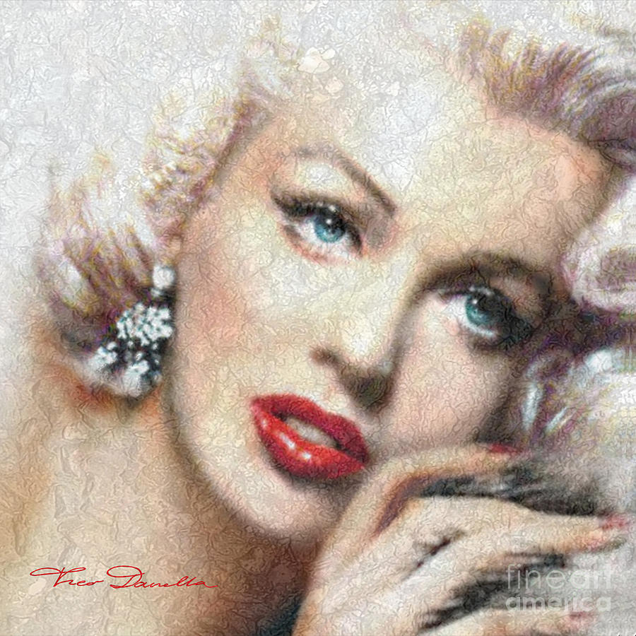 Marilyn Monroe Painting - Diva MM 169 Sensual by Theo Danella