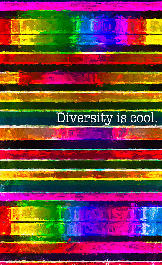 Diversity is Cool 2 Digital Art by Pamela Cooper