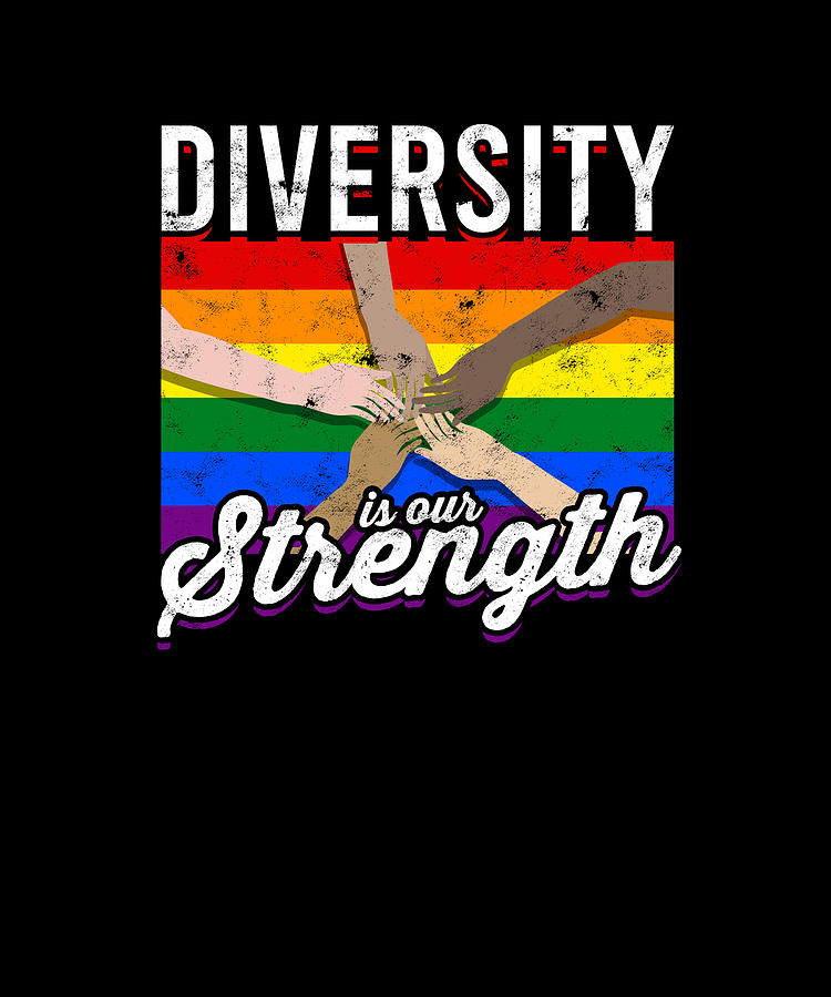 Diversity is Our Strength - Equality Digital Art by Anthony Isha - Pixels