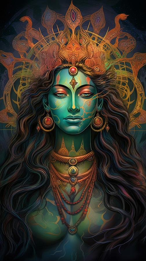 Divine Beauty of Shiva Digital Art by Art Collector - Fine Art America