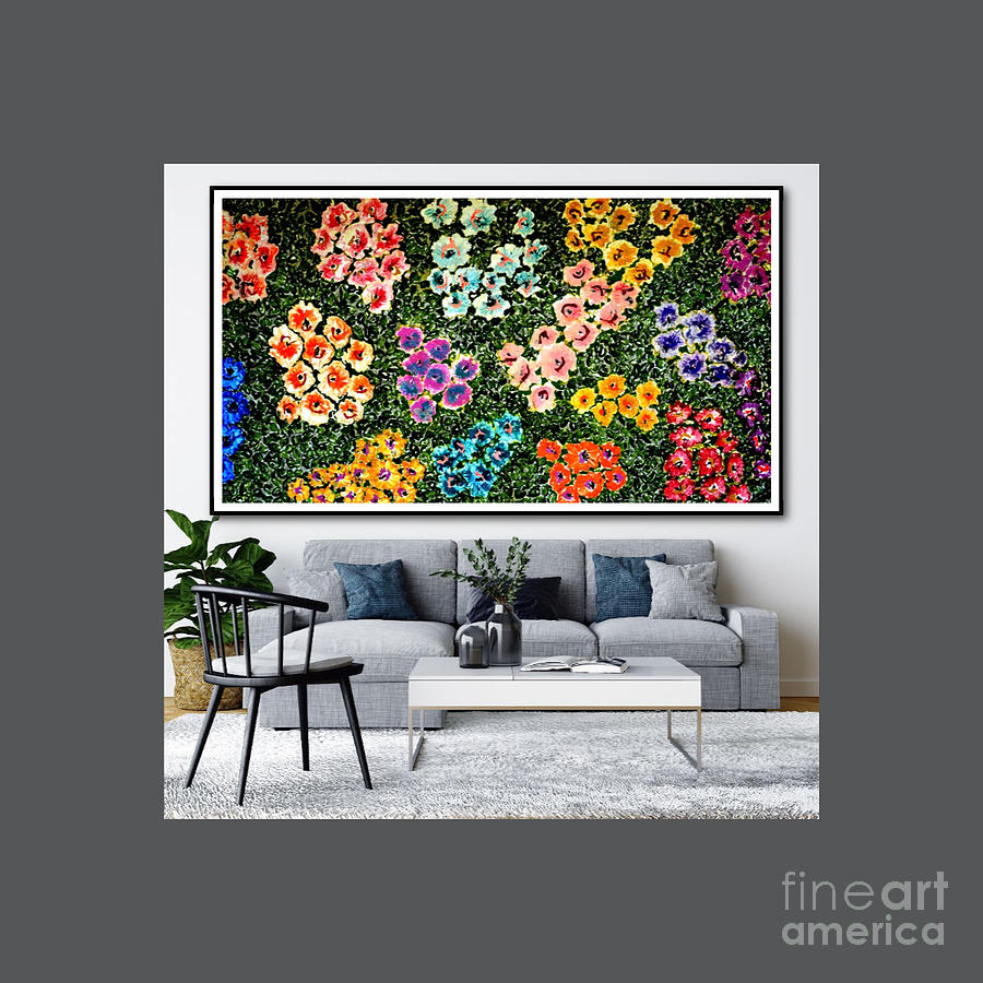 Divine Blooms-22417a Painting