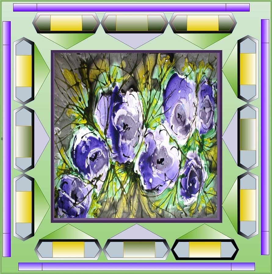 Divine Blooms-22470 Tapestry - Textile