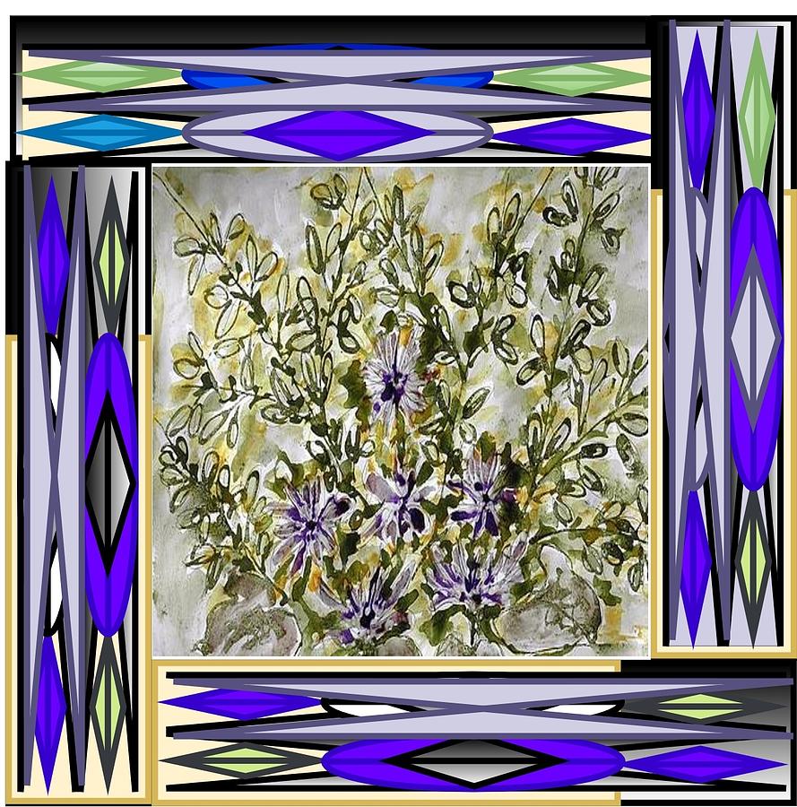 Divine Blooms-22549 Tapestry - Textile