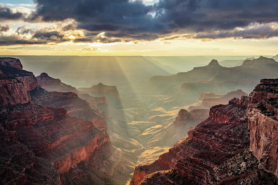 Divine Light of the Canyon Photograph by Pierre Leclerc Photography