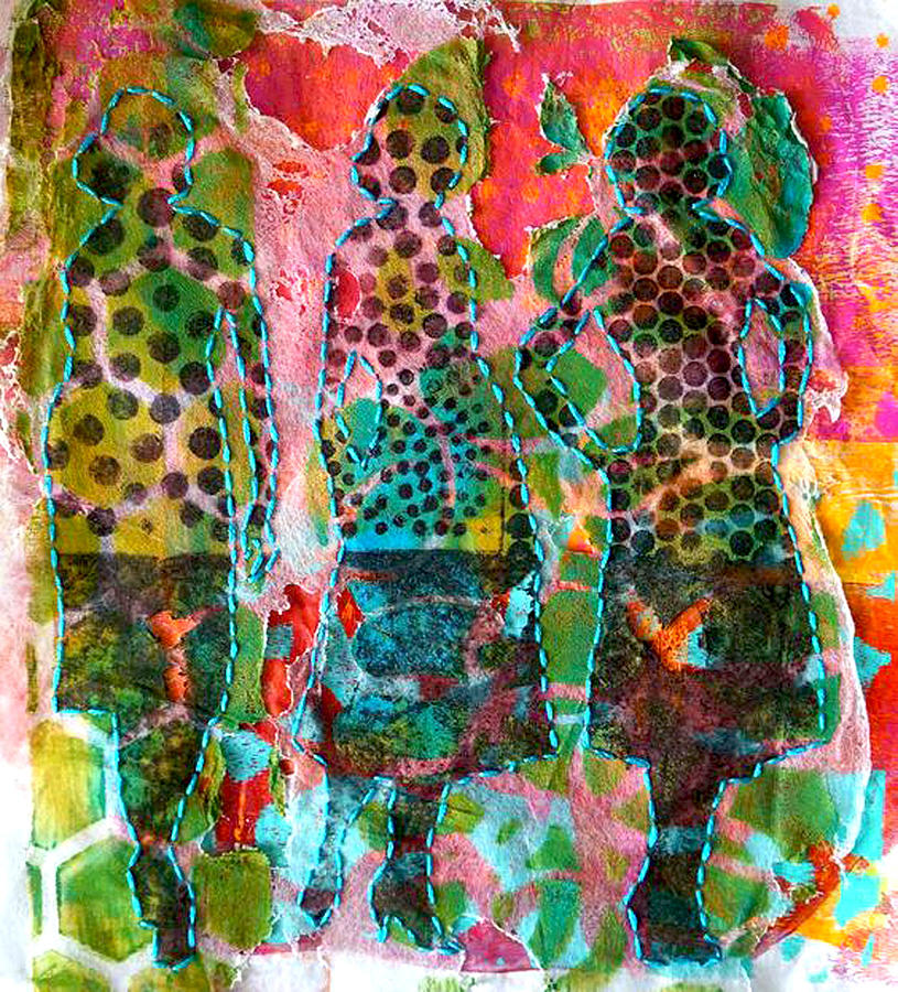 Divine Passions Fashions Mixed Media by Kasey Jones