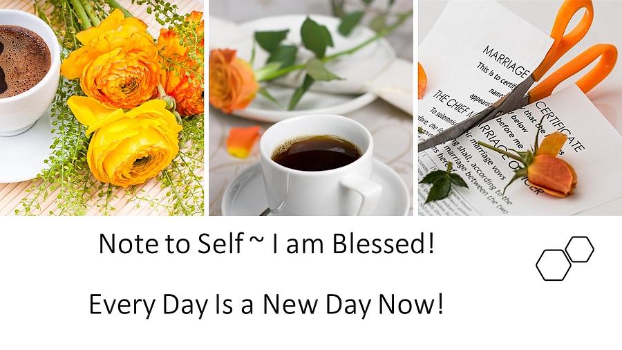 Divorce Note to Self I am Blessed Photograph by Nancy Ayanna Wyatt