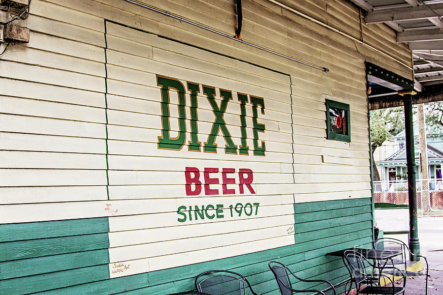 Beer Photograph - Dixie Beer Mural by Scott Pellegrin