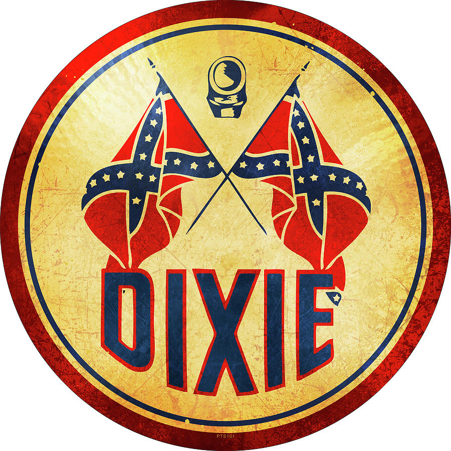 https://images.fineartamerica.com/images/artworkimages/mediumlarge/3/dixie-gasoline-gas-station-logo-confederate-flags-civil-war-soldiers-hat-advertisement-past-time-signs.jpg