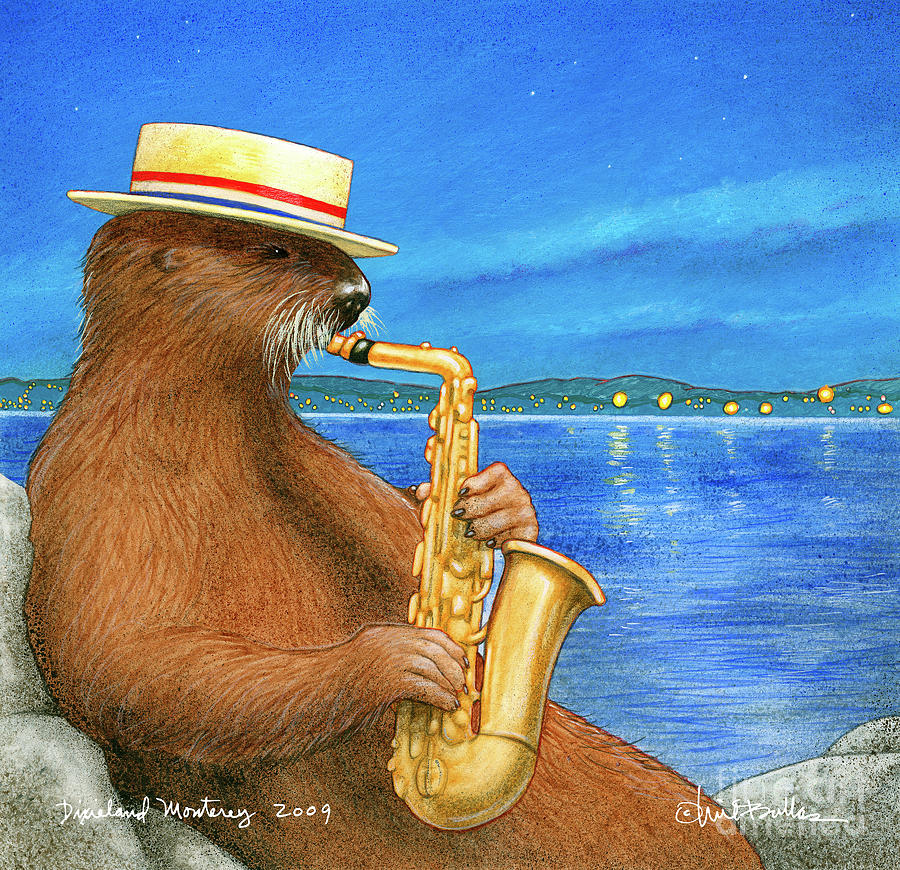 Dixieland Monterey... 2009 Painting by Will Bullas