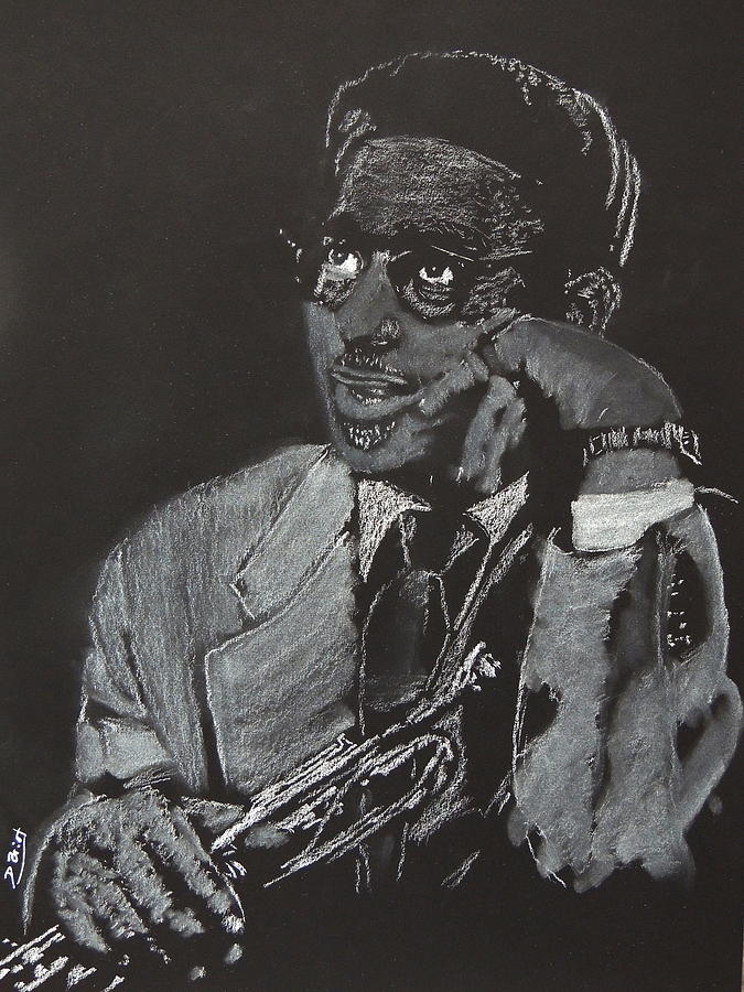 Dizzy Gillespie Drawing By David Briot Fine Art America 