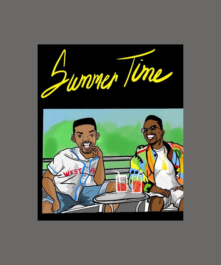 Dj jazzy jeff and the fresh prince summertime painting by daniel rose