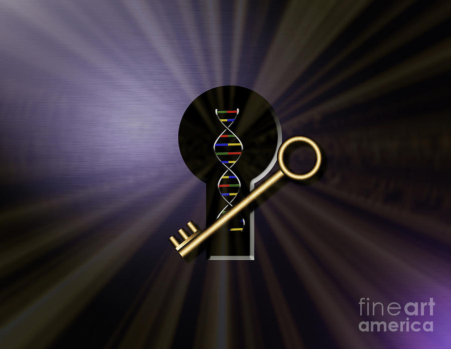 DNA solution Digital Art by Bruce Rolff