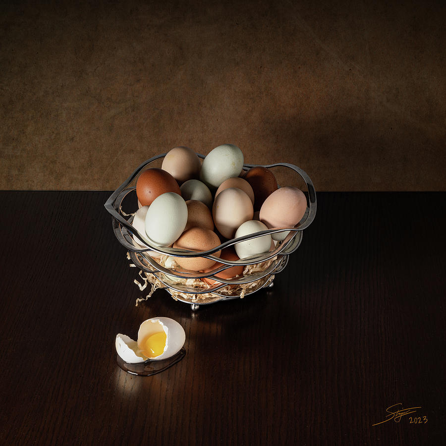 Do Not Put All of Your Eggs in One Basket Photograph by Rick Stringer