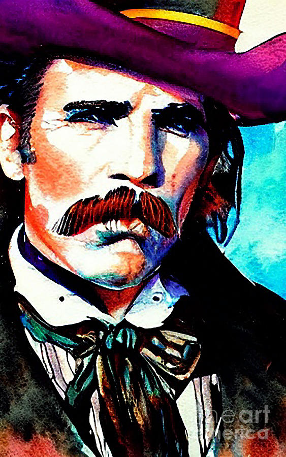 Doc Holliday American Gambler Gunfighter And Dentist 4 Mixed Media by ...