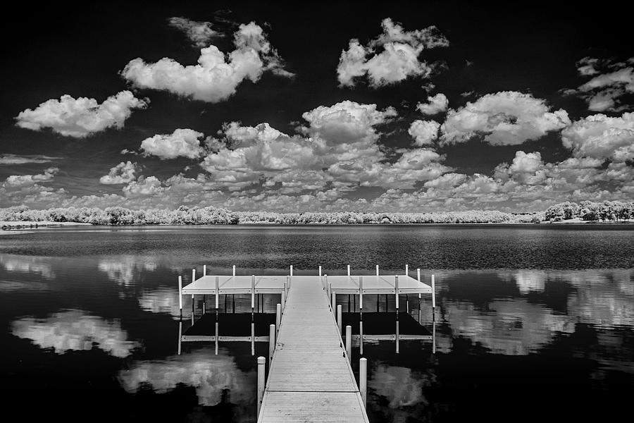 Dock, Lake Pee Wee Madisonville Kentucky  Photograph by Jim Pearson