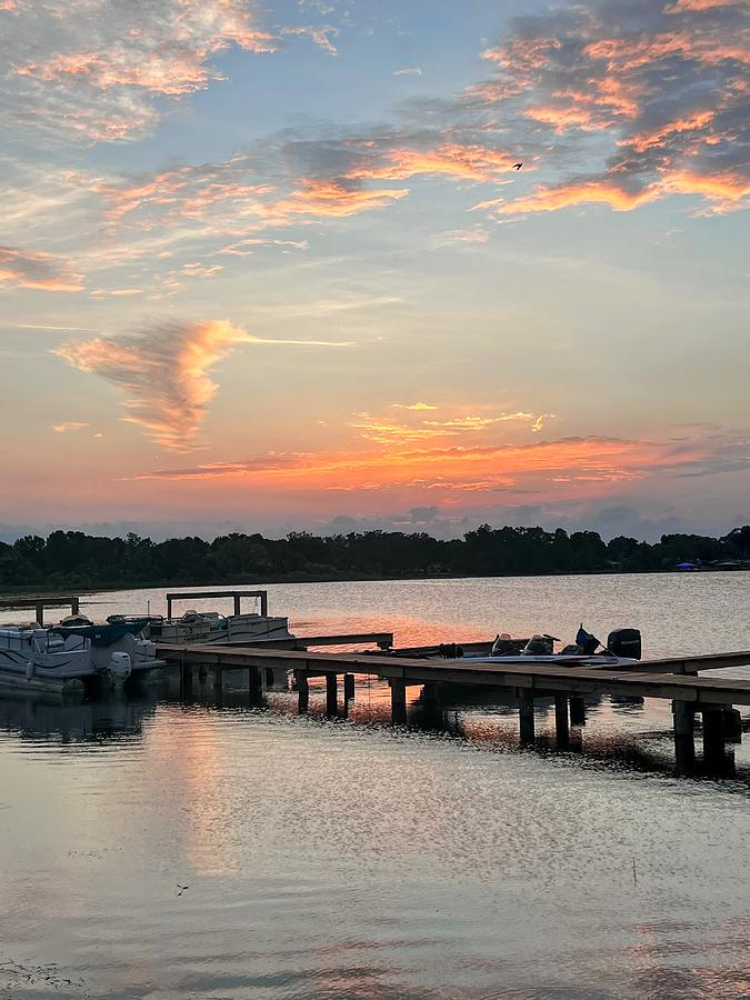 Dock of the lake Photograph by Linda Thacker - Fine Art America