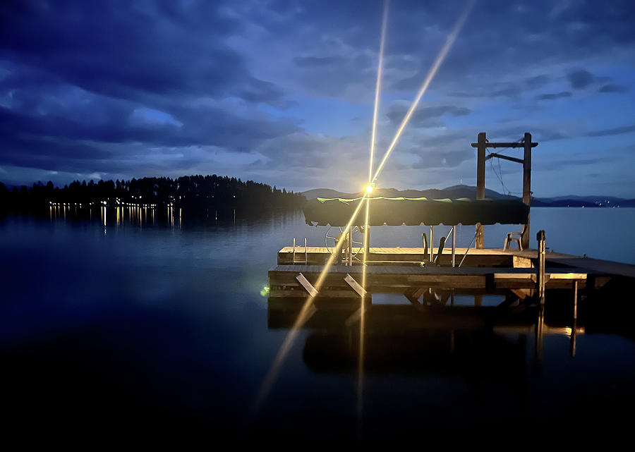 Dock of the Lake Photograph by Lorraine Devon Wilke