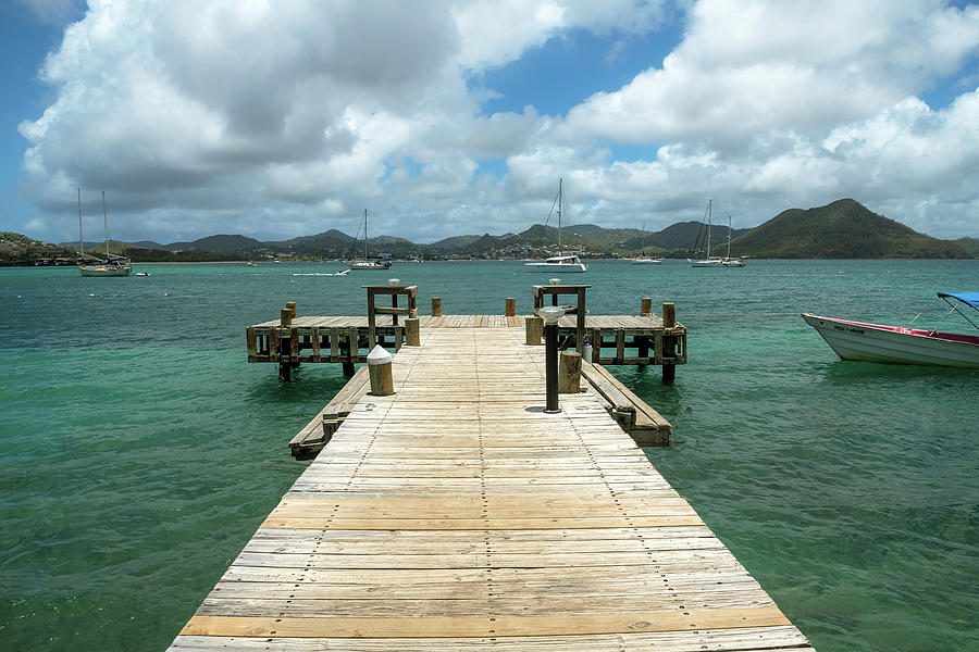 Dock St Lucia Photograph by Andrew Kazmierski | Fine Art America