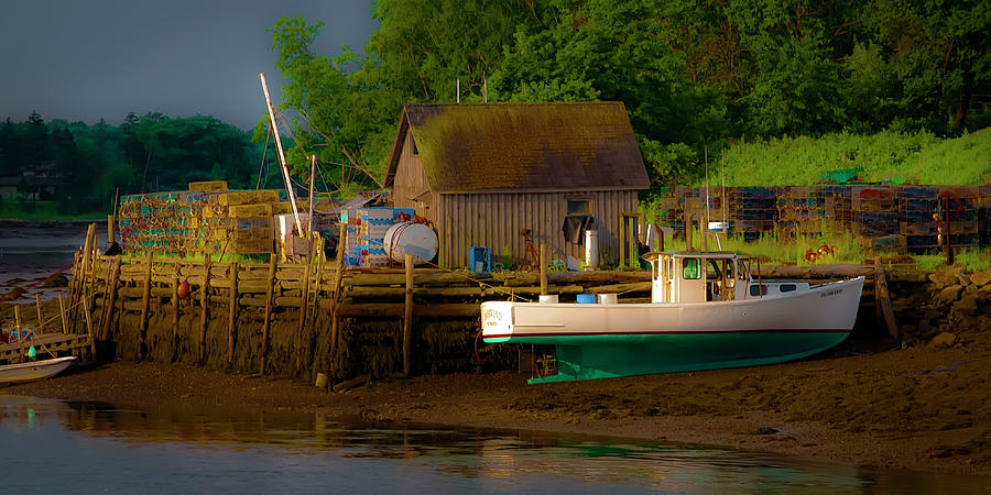 Dockside Fairwind Photograph by Jeff Cooper