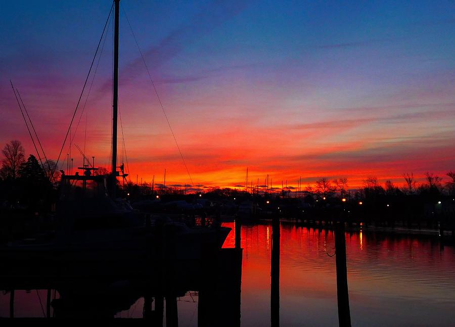 Dockside Sunrise Photograph by Jerry O'Rourke - Fine Art America