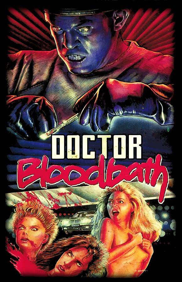 Movie Digital Art - Doctor Bloodbath Poster by Joshua Williams