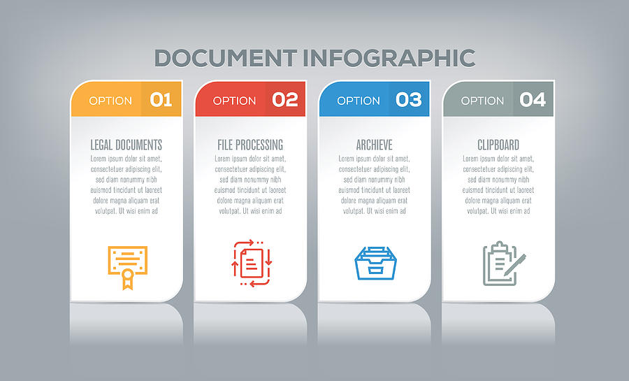 Document Infographic Drawing by Enis Aksoy