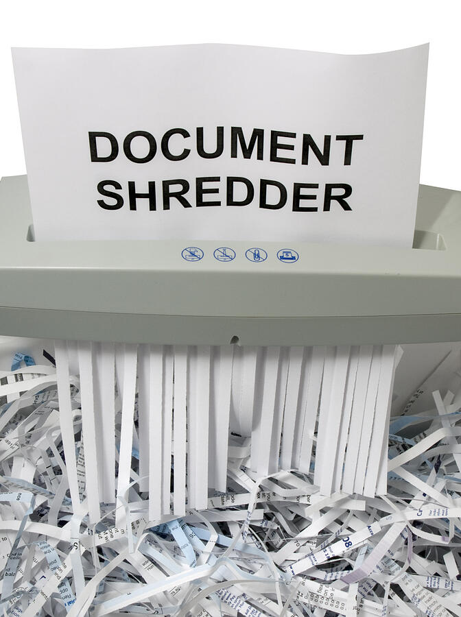 Document Shredder Photograph by Gannet77