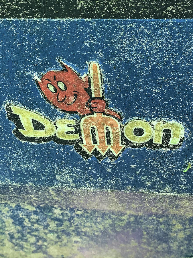 Dodge Demon Logo Photograph by George Strohl