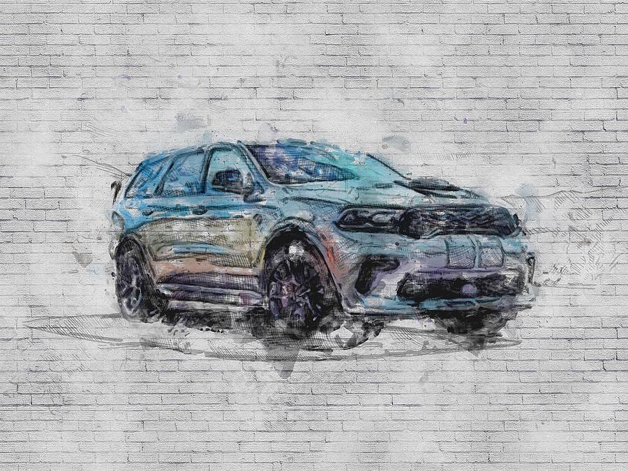 Dodge Durango Srt Hellcat Road 2020 Cars Suvs Tuning American Artwork ...