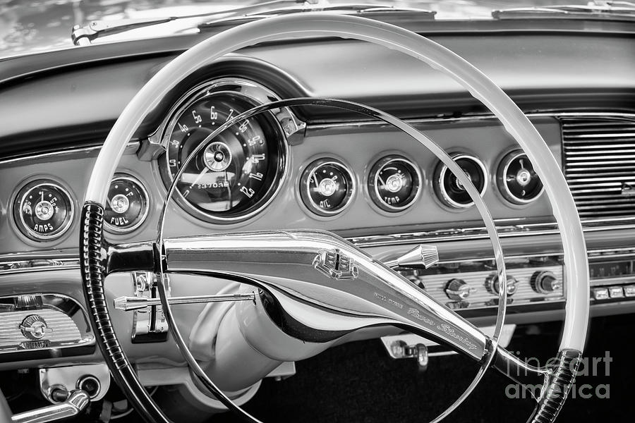 Vintage Photograph - Dodge LaFemme Interior by Dennis Hedberg