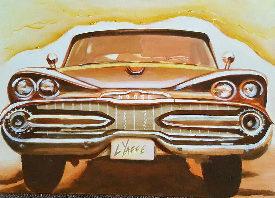Dodge Painting by Loraine Yaffe