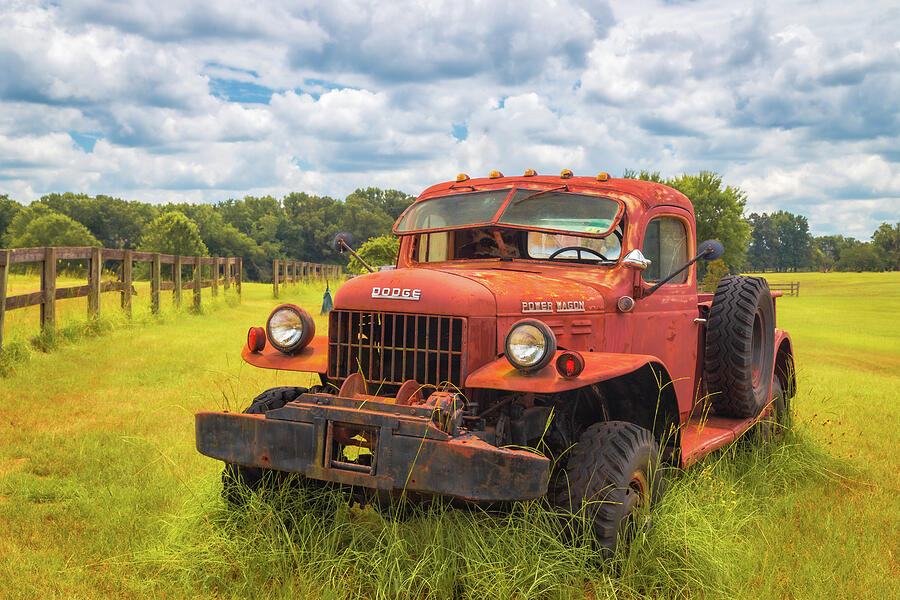 Dodge Power Wagon In East Texas Photograph by James Eddy Dodge Power Wagon In East Texas Photograph by James Eddy