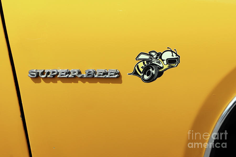 Dodge Super Bee 383 Magnum Emblem 8303 Photograph