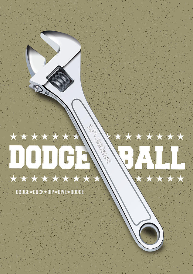 Dodgeball - Alternative Movie Poster Digital Art by Movie Poster Boy