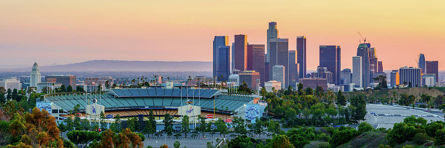 Dodgers Los Angeles Photograph by Radek Hofman