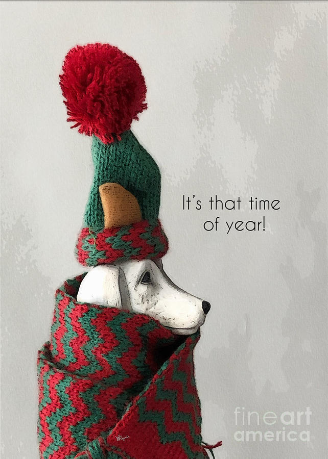 Dog Days of Christmas 8 Digital Art by Diana Rajala