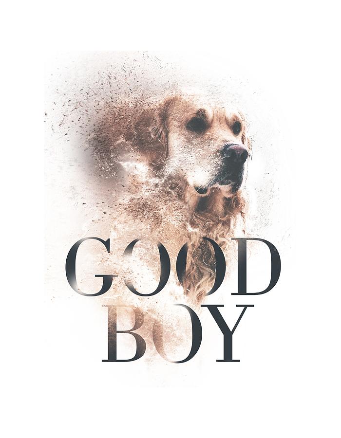 Dog Digital Art - Dog Good Boy by Matthias Hauser