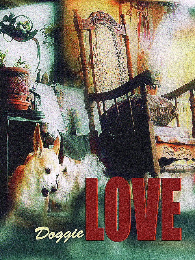 Dog Love Art 8 Digital Art by Miss Pet Sitter