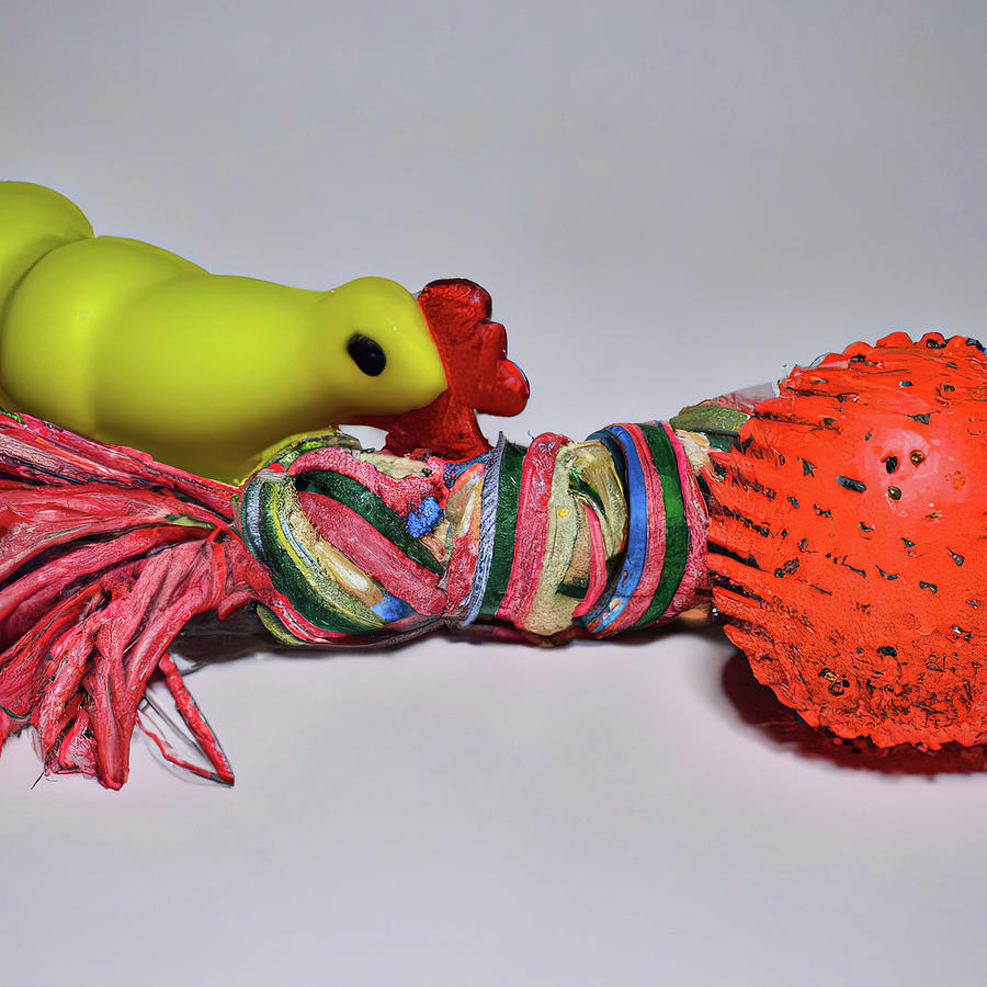 Dog Toys For Foxes   Photograph by Cathy Anderson