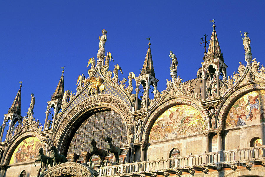 Basilica San Marco In Venice Photograph