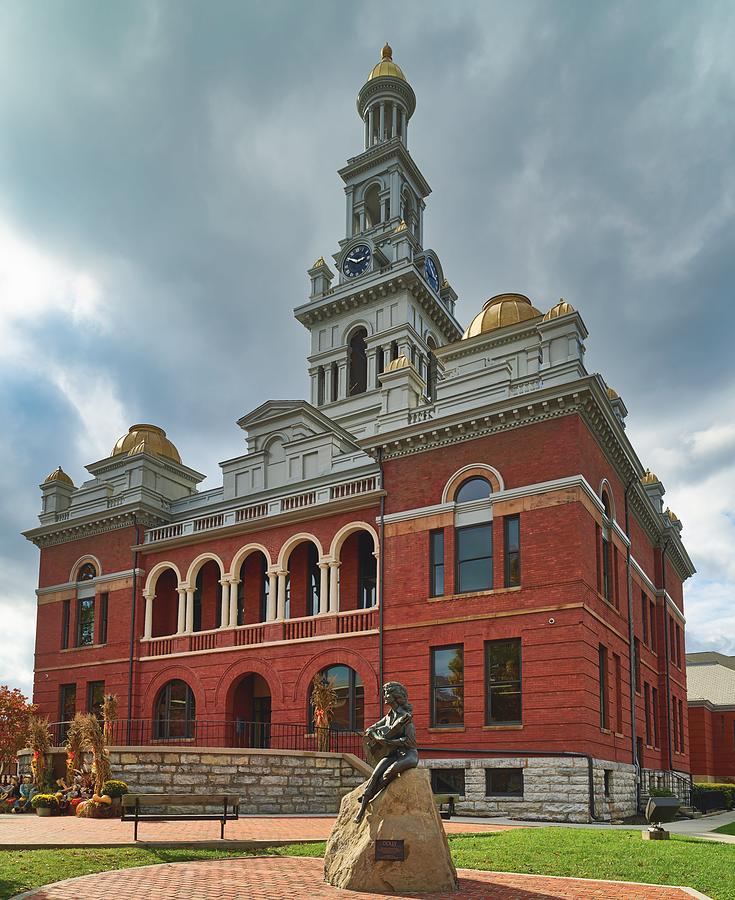 Dolly at the Courthouse Photograph by Mountain Dreams - Fine Art America