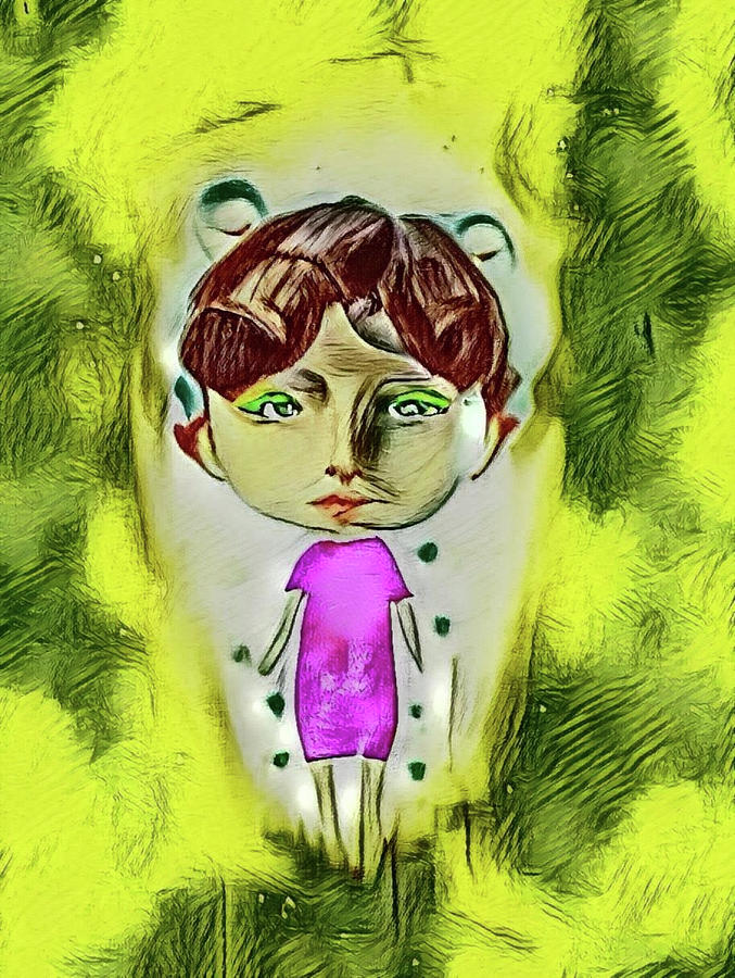 Dolly Dream Digital Art by AJ Davis Fine Art America