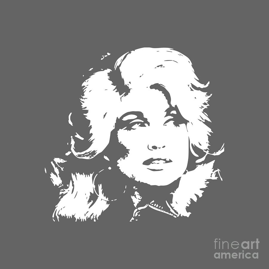 Dolly Parton Drawing by Mary S Roberts