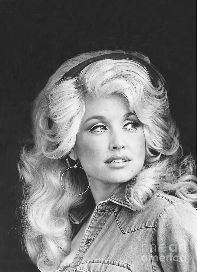 Cool Painting - Dolly Parton Photo by Stewart Joanne