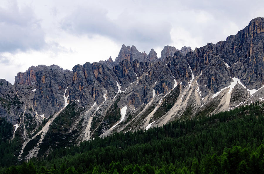 Dolomite Cascades Photograph by Norma Brandsberg