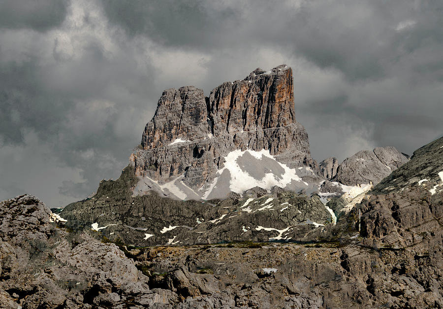 Dolomite Rock Cathedral Photograph