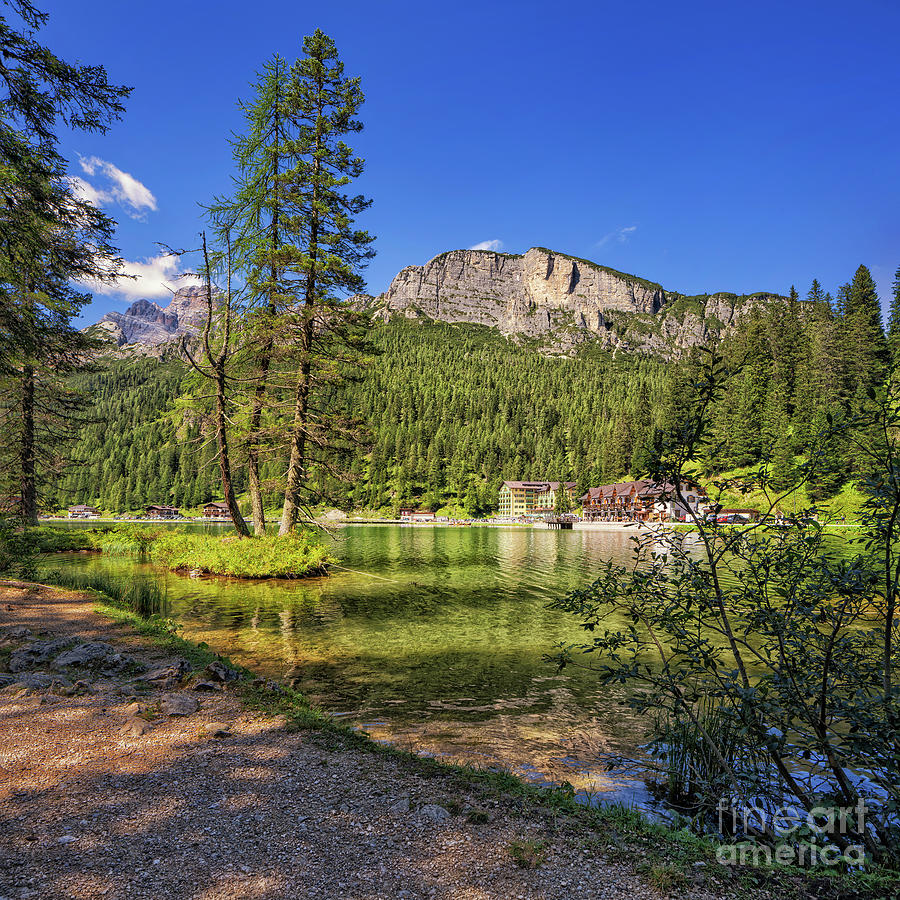 Dolomites Misurina lake Photograph by The P