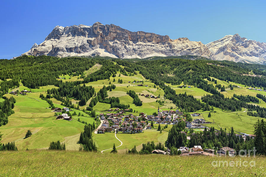 Dolomiti - Val Badia on summert Photograph by Antonio Scarpi